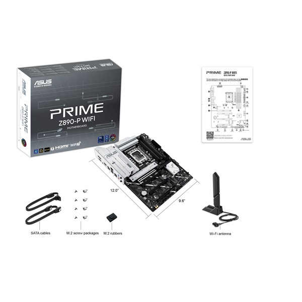 Asus PRIME Z890-P WIFI Intel Z890 LGA1851 ATX alaplap