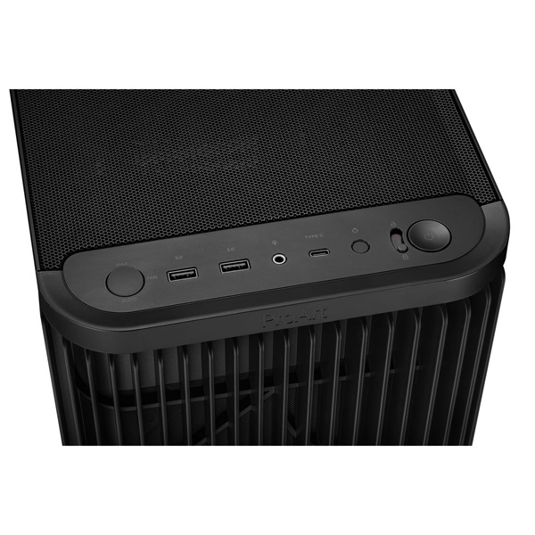 Asus ProArt PA401 METAL fekete (táp nélküli) mATX ház