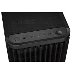 Asus ProArt PA401 WOOD MESH fekete (táp nélküli) mATX ház