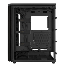 Asus ProArt PA401 WOOD MESH fekete (táp nélküli) mATX ház