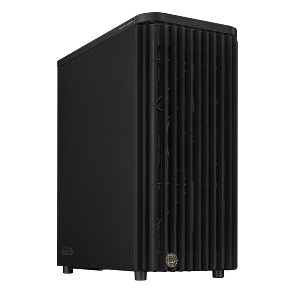 Asus ProArt PA401 WOOD METAL fekete (táp nélküli) mATX ház