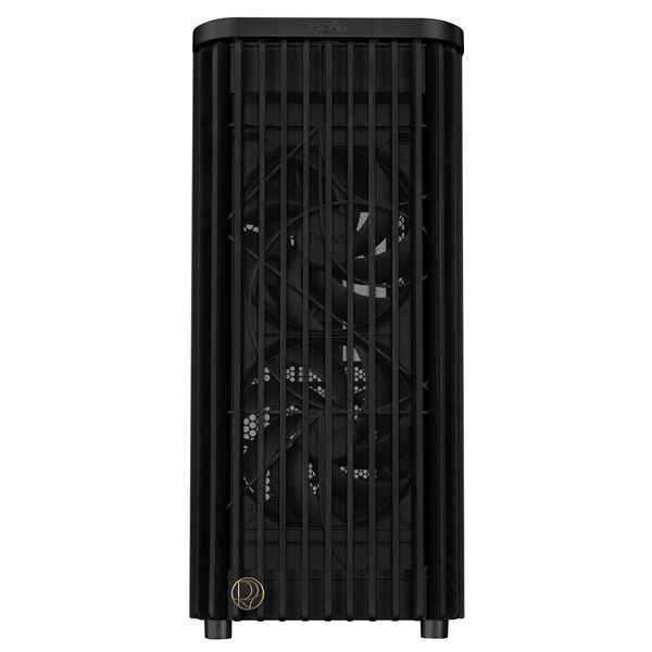 Asus ProArt PA401 WOOD TG fekete (táp nélküli) ablakos mATX ház