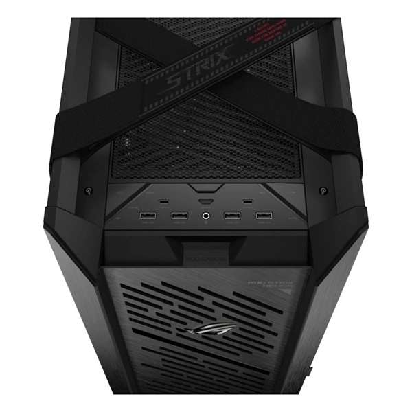 Asus ROG Strix Helios II fekete (táp nélküli) ablakos E-ATX ház