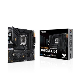 Asus TUF GAMING B760M-E D4 Intel B760 LGA1700 mATX alaplap