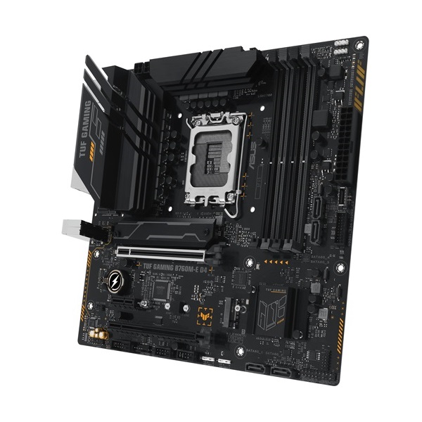 Asus TUF GAMING B760M-E D4 Intel B760 LGA1700 mATX alaplap