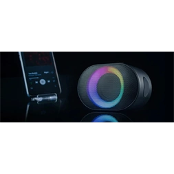 Audictus Aurora Mini RGB fekete Bluetooth hangszóró