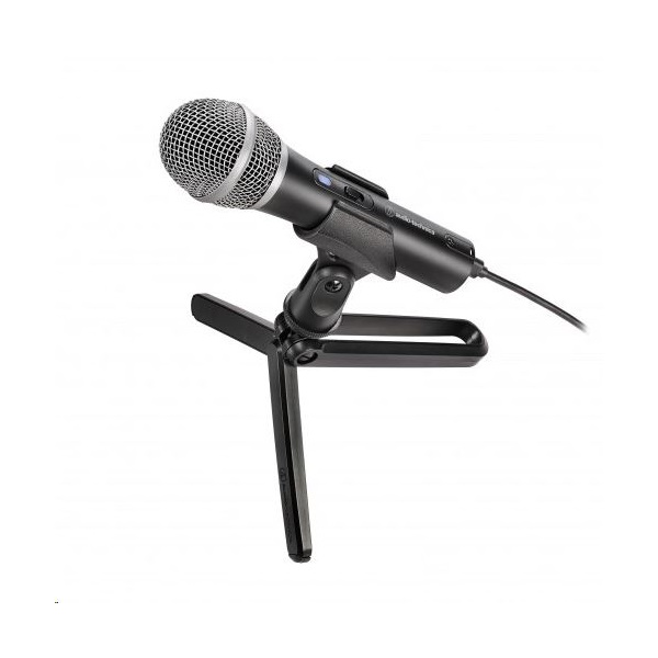 Audio-Technica ATR2100x-USB kondenzátor streaming/podcasting mikrofon (Újracsomagolt)