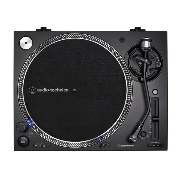 Audio-Technica AT-LP140XPBKEUK közvetlen hajtású professzionális fekete bakelit lemezjátszó