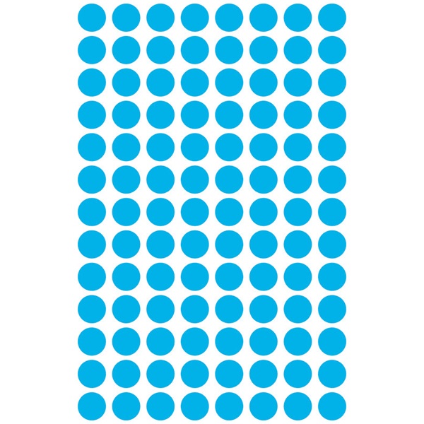 Avery 3011 8mm 416db-os kék jelölőpont