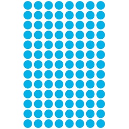 Avery 3011 8mm 416db-os kék jelölőpont