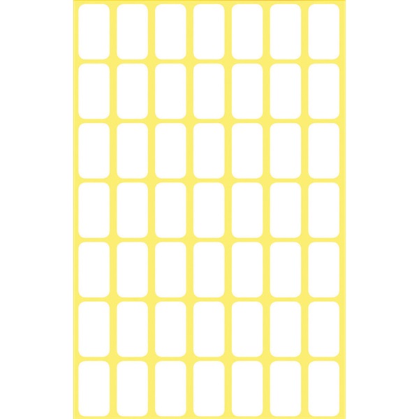 Avery 3072 16x9mm univerzális 294db-os fehér etikett