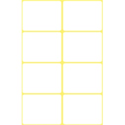 Avery 3078 38x29mm univerzális 40db-os etikett
