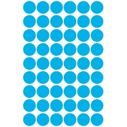 Avery 3142 12mm 270db-os kék jelölőpont