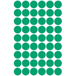 Avery 3143 12mm 270db-os zöld jelölőpont