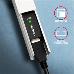 Axagon ADR-205 aktív USB hosszabbító kábel 5m