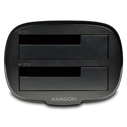 Axagon ADSA-ST USB 3.0 SATA fekete dual dokkoló állomás