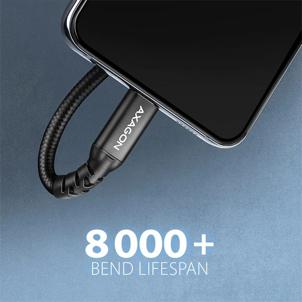 Axagon BUCM32-CF10AB 1m USB C fekete hosszabbító kábel