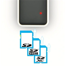 Axagon CRE-X1 USB 2.0 SD/microSD/MS/CF/XD kártyaolvasó