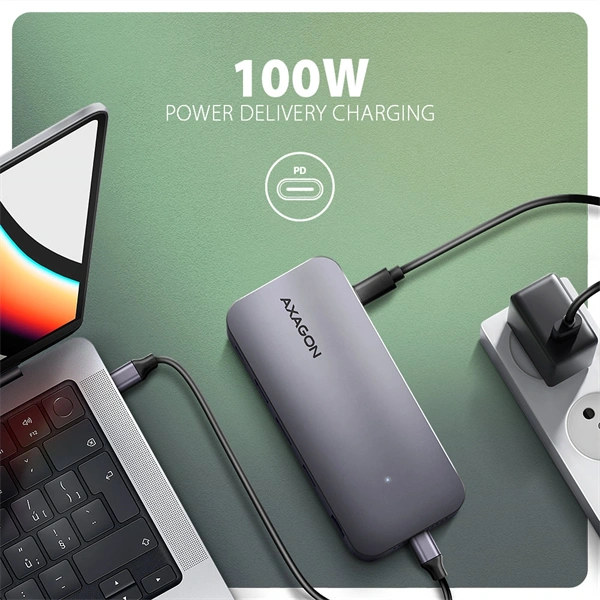 Axagon HMC-12GM2 12in1 USB HUB