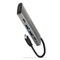 Axagon HMC-5G21 USB-C 10Gbps SPEEDSTER 5in1 hub