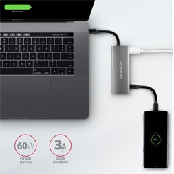 Axagon HMC-5G21 USB-C 10Gbps SPEEDSTER 5in1 hub