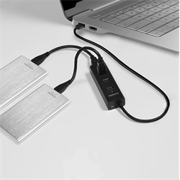 Axagon HUE-S2B 4 portos USB3.0 gyorstöltő HUB
