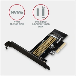 Axagon PCEM2-N PCI-Express - NVME M.2 adapter