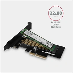 Axagon PCEM2-N PCI-Express - NVME M.2 adapter