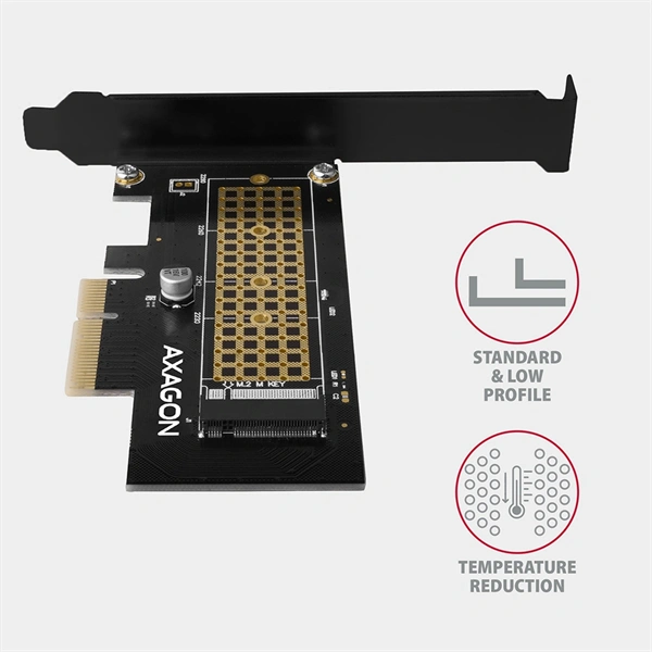Axagon PCEM2-N PCI-Express - NVME M.2 adapter