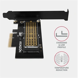 Axagon PCEM2-N PCI-Express - NVME M.2 adapter