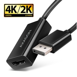 Axagon RVD-HI20N 4K/60Hz DisplayPort - HDMI 2.0 adapter