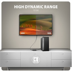 Axagon RVD-HI20N 4K/60Hz DisplayPort - HDMI 2.0 adapter