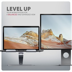 Axagon STND-LQ ALU HQ 10-16" laptop állvány