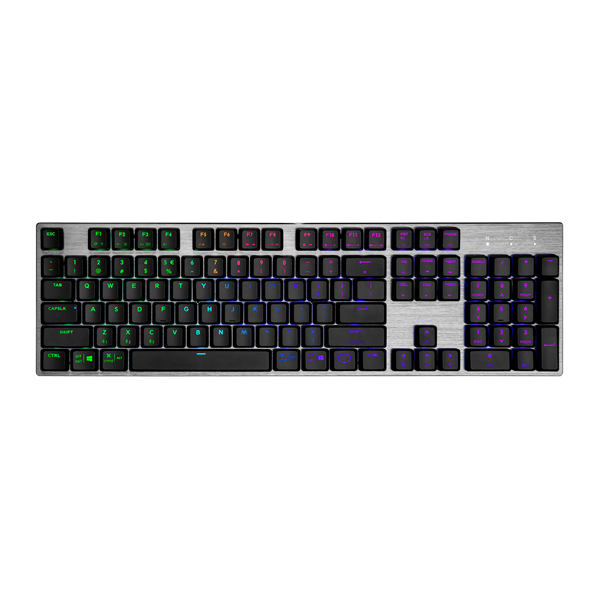 Cooler Master SK653 HUN fekete mechanikus (TTC Low Red switch) gamer billentyűzet