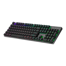 Cooler Master SK653 HUN fekete mechanikus (TTC Low Red switch) gamer billentyűzet
