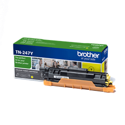 BROTHER Toner TN-247Y, Highcap- 2.300 oldal (ISO/IEC 19798), Sárga