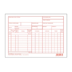 B.12-152 A4 álló "Raktári nyilvántartó lap (fejlap) nagy" nyomtatvány