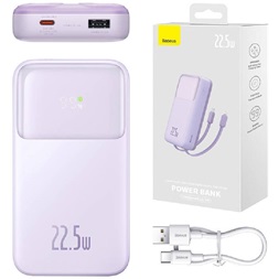Baseus PPMD020105 Comet 20000mAh 22,5W lila power bank