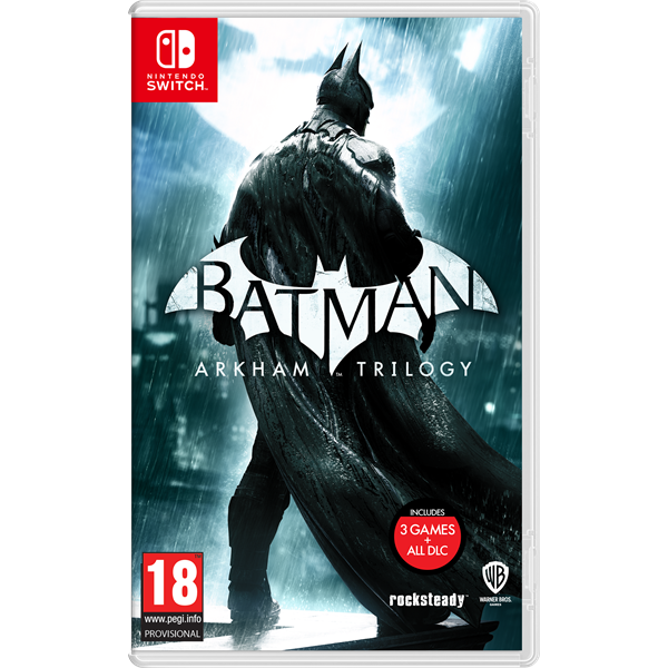 Batman Arkham Trilogy Nintendo Switch játékszoftver