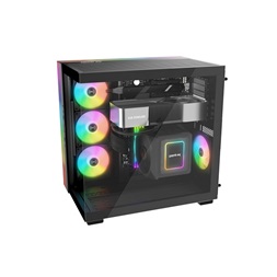Be Quiet! LIGHT BASE 600 DX fekete (táp nélküli) ablakos ATX ház