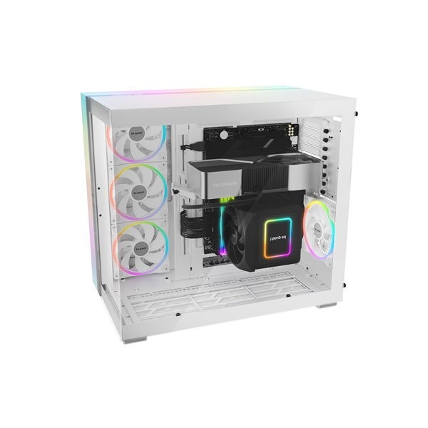 Be Quiet! LIGHT BASE 900 DX fehér (táp nélküli) ablakos ATX ház