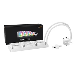 Be Quiet! LIGHT LOOP 3x120mm fehér vízhűtéses processzor hűtő