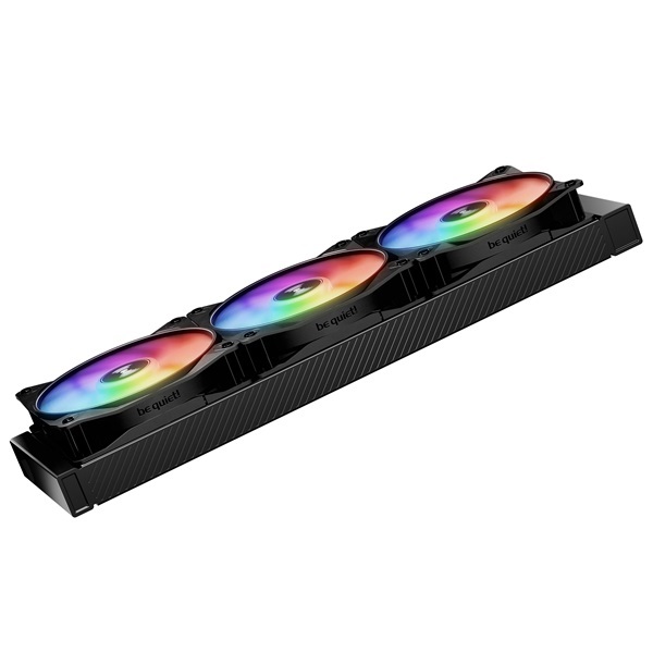 Be Quiet! LIGHT WINGS 120mm PWM RGB fekete ventilátor