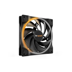 Be Quiet! LIGHT WINGS nagy sebességű 140mm PWM ARGB fekete ventilátor