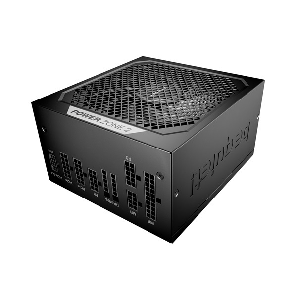 Be Quiet! Power Zone 2 1000W 80+ Platinum ventillátorral moduláris tápegység