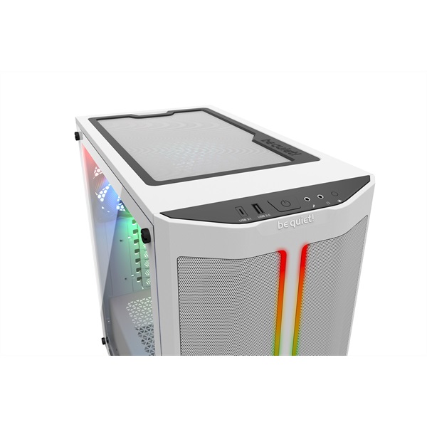 Be Quiet! Pure Base 500DX fehér (táp nélküli) ablakos ATX ház