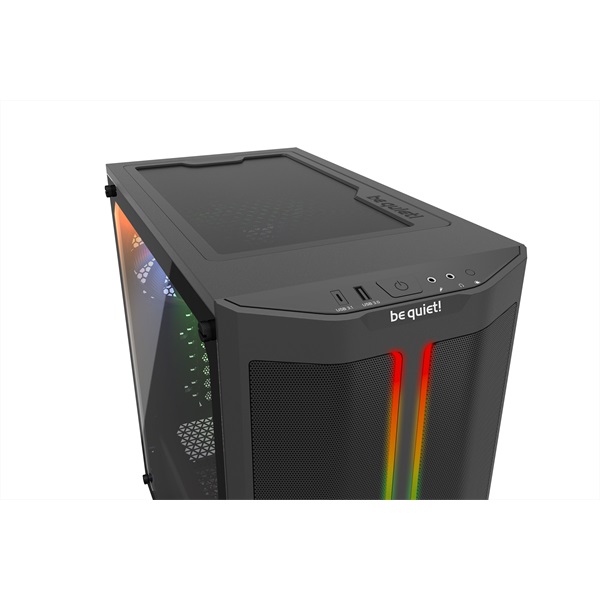 Be Quiet! Pure Base 500DX fekete (táp nélküli) ablakos ATX ház