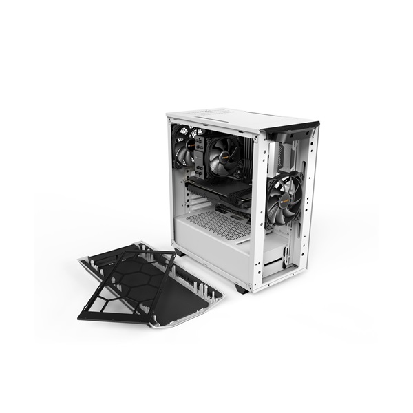 Be Quiet! Pure Base 500 fehér (táp nélküli) ATX ház