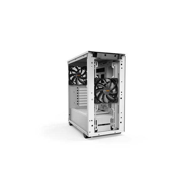 Be Quiet! Pure Base 500 fehér (táp nélküli) ablakos ATX ház