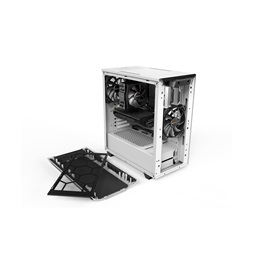 Be Quiet! Pure Base 500 fehér (táp nélküli) ablakos ATX ház